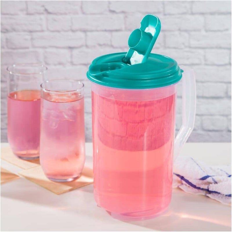 STERILITE 04860906 Beverage Pitcher, Round, BPA-Free Plastic, 2-Qts. - Quantity 1 - Image 4
